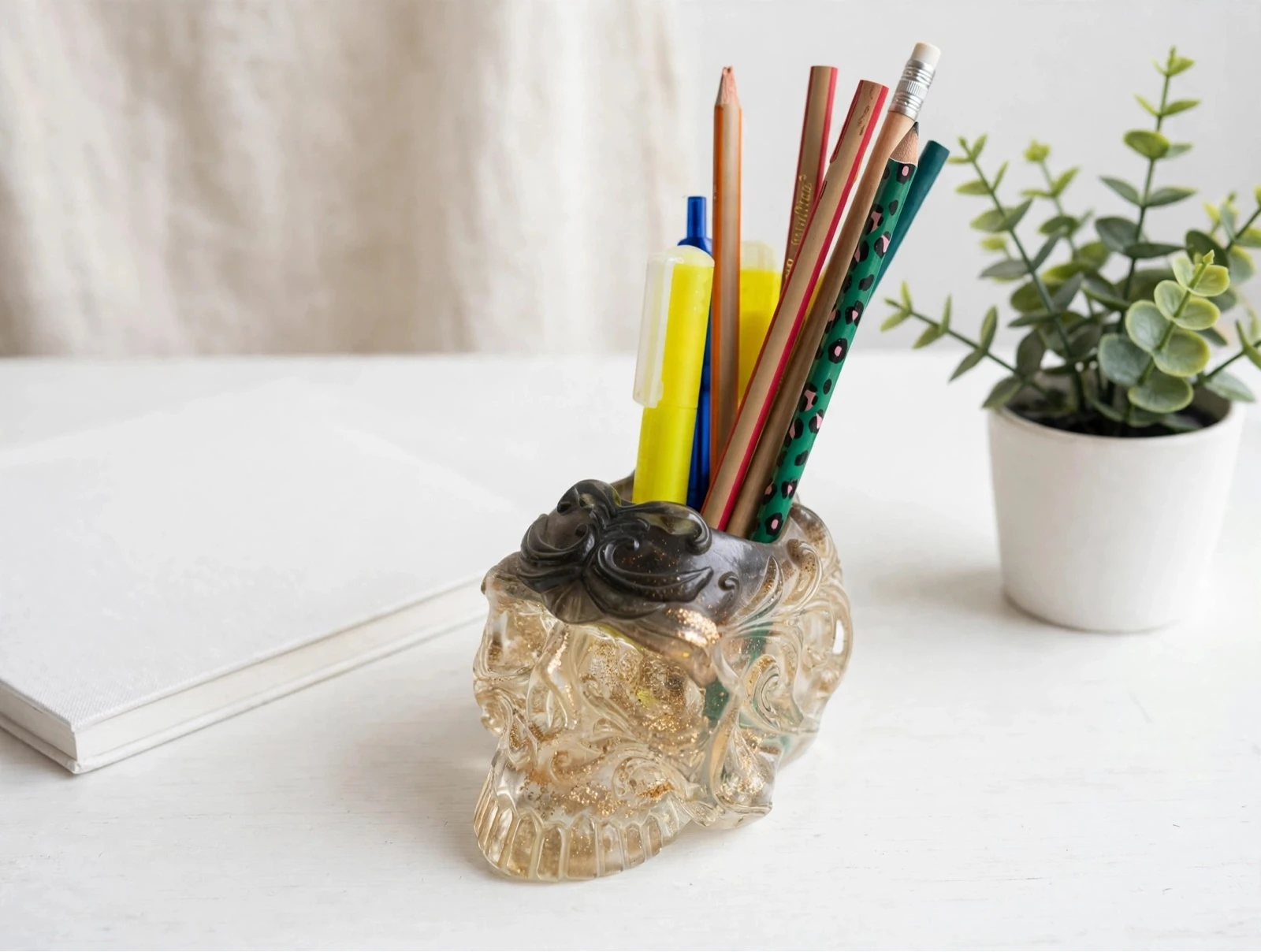 Pot tête de mort 